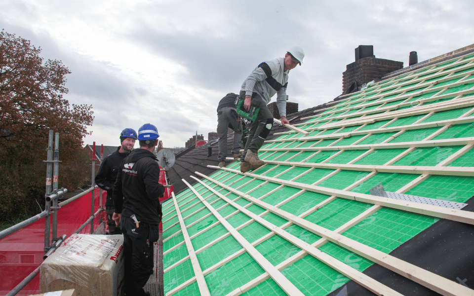 Carefos renovaties hellende daken