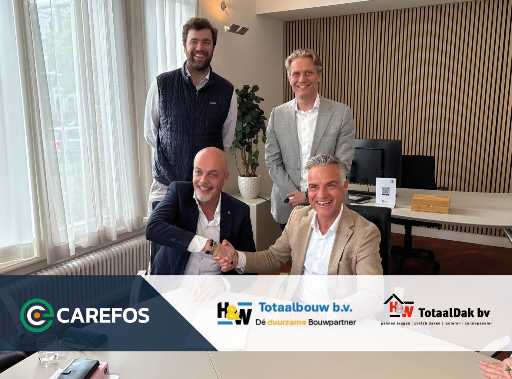 HW Totaaldak en HW Totaalbouw sluiten zich aan bij Carefos, tekenmoment